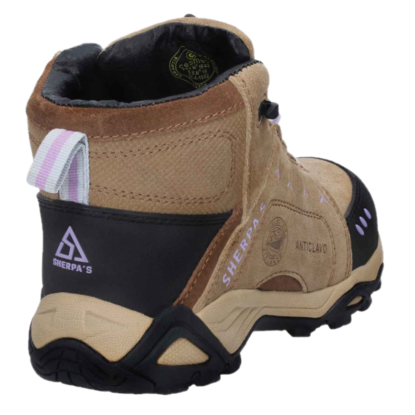 ZAPATO DE SEGURIDAD ANTIRESBALANTE SHERPAS SH415BDK-3