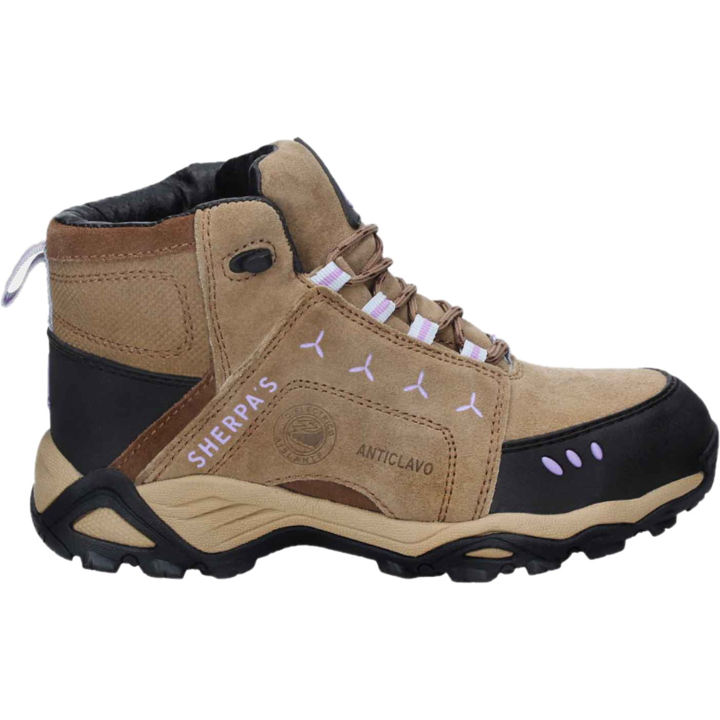 ZAPATO DE SEGURIDAD ANTIRESBALANTE SHERPAS SH415BDK-6