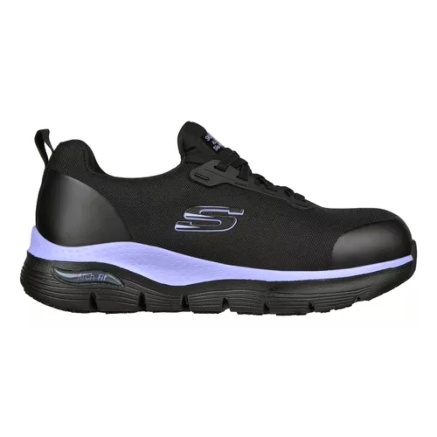 ZAPATILLA DE SEGURIDAD ANTIRESBALANTE SKECHERS MODELO EVZAN-3