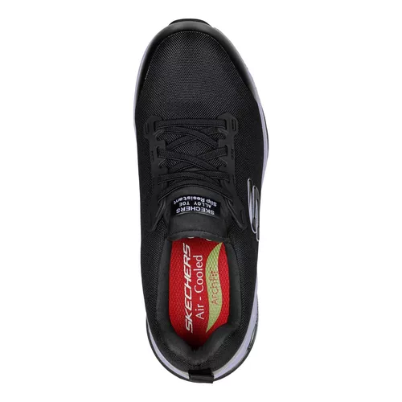 ZAPATILLA DE SEGURIDAD ANTIRESBALANTE SKECHERS MODELO EVZAN-5