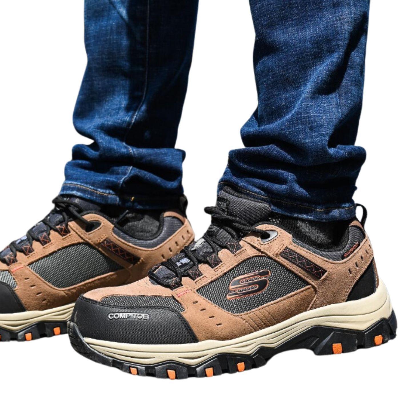 ZAPATILLA DE SEGURIDAD PUNTERA COMPOSITE SKECHERS MODELO GREETAH-0