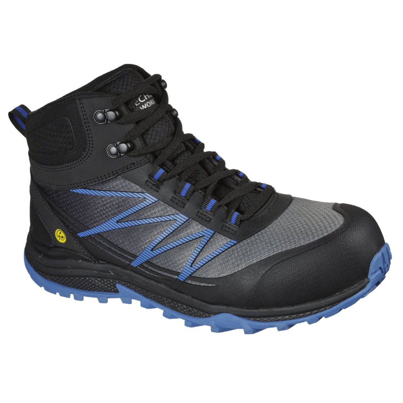 ZAPATO DE SEGURIDAD ANTIRESBALANTE SKECHERS MODELO PUXAL FIRMLE-2
