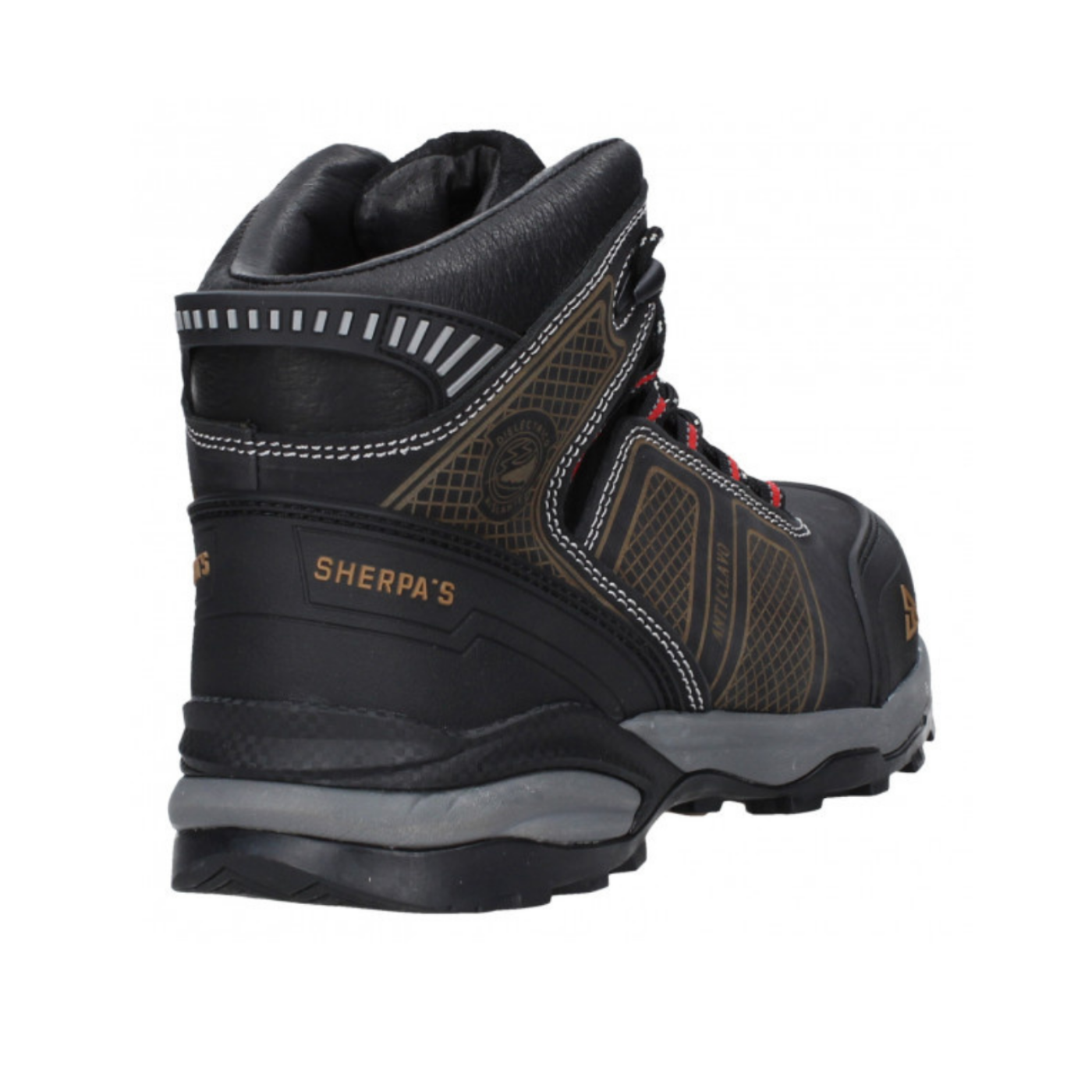 ZAPATO DE SEGURIDAD ANTIRESBALANTE SHERPAS SH419NDK-3