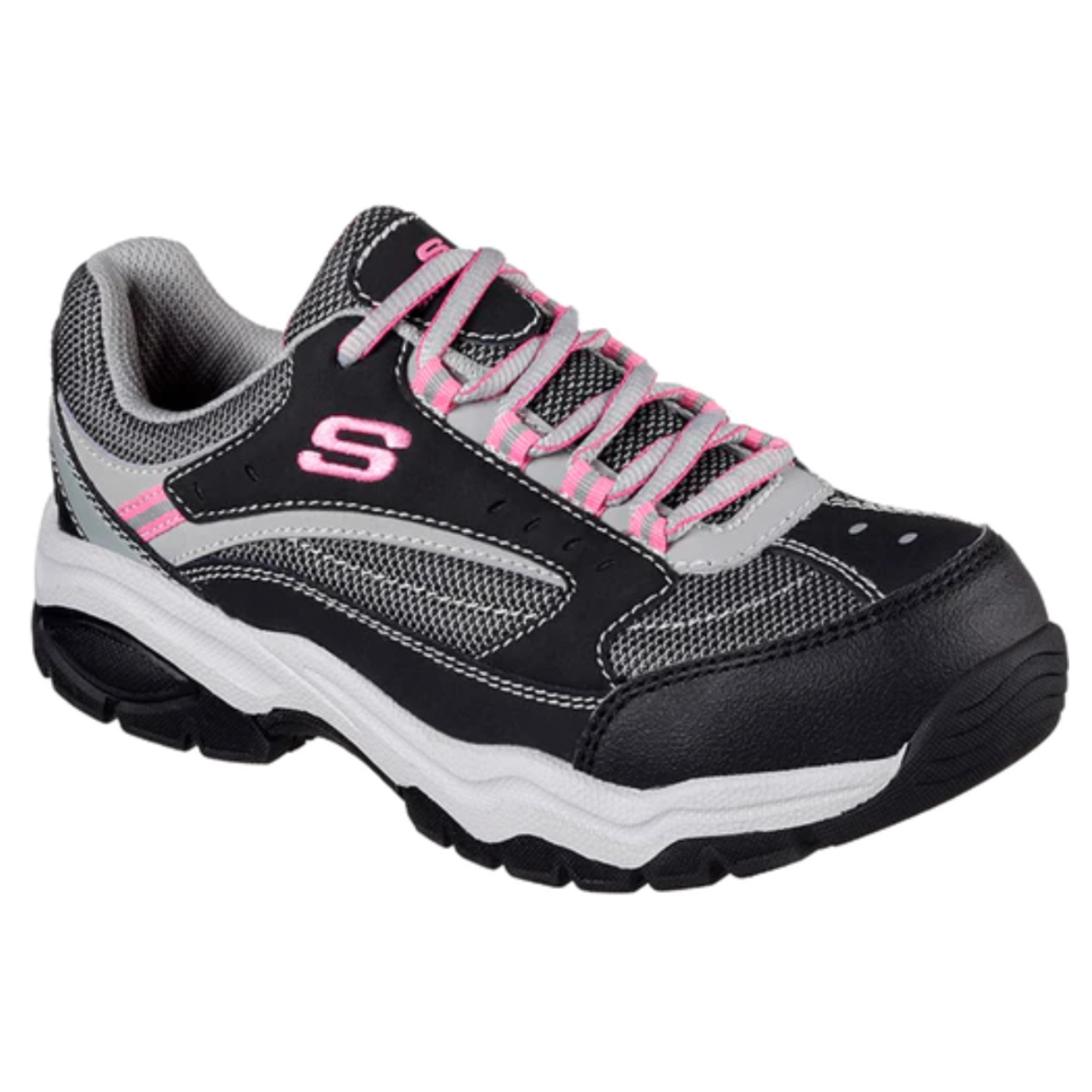 ZAPATILLA DE SEGURIDAD ANTIRESBALANTE SKECHERS MODELO BISCOE-2