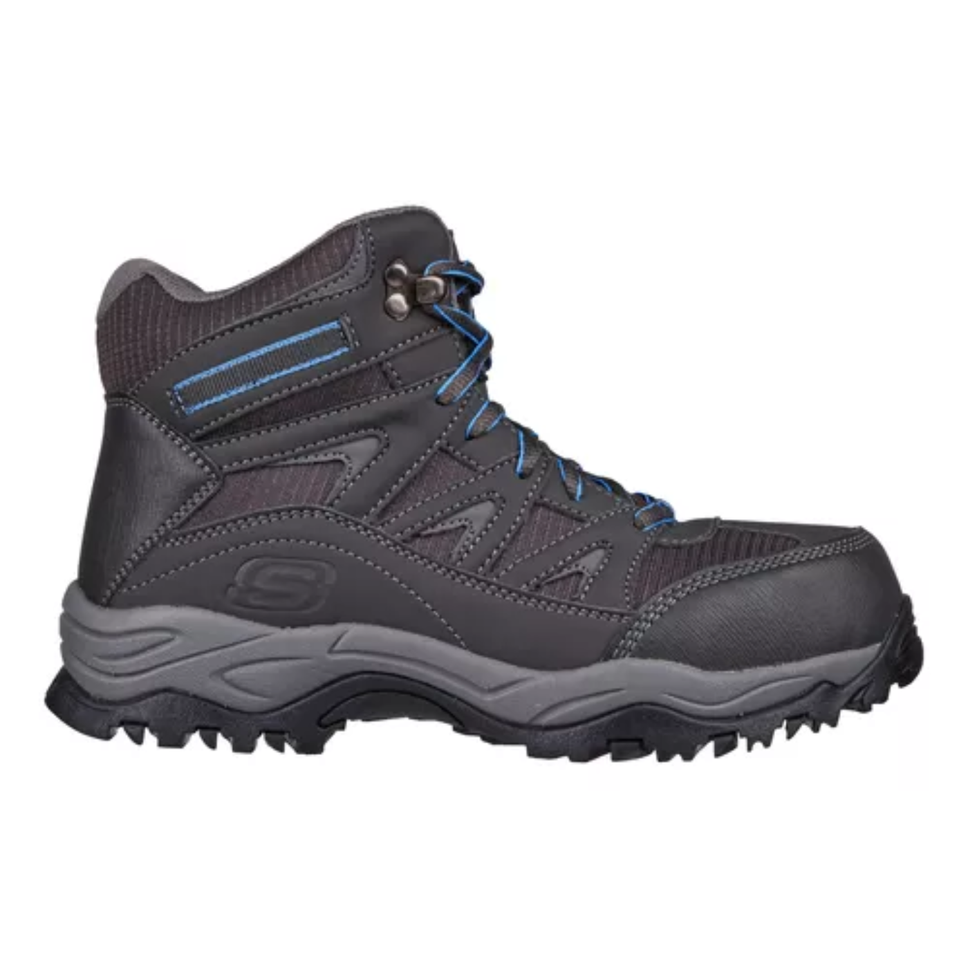 ZAPATO DE SEGURIDAD ANTIRESBALANTE SKECHERS MODELO POMERIA-4