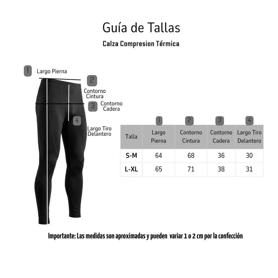 Set Primera Capa Hombre, Camiseta Y Calza Compresion Térmicos-4