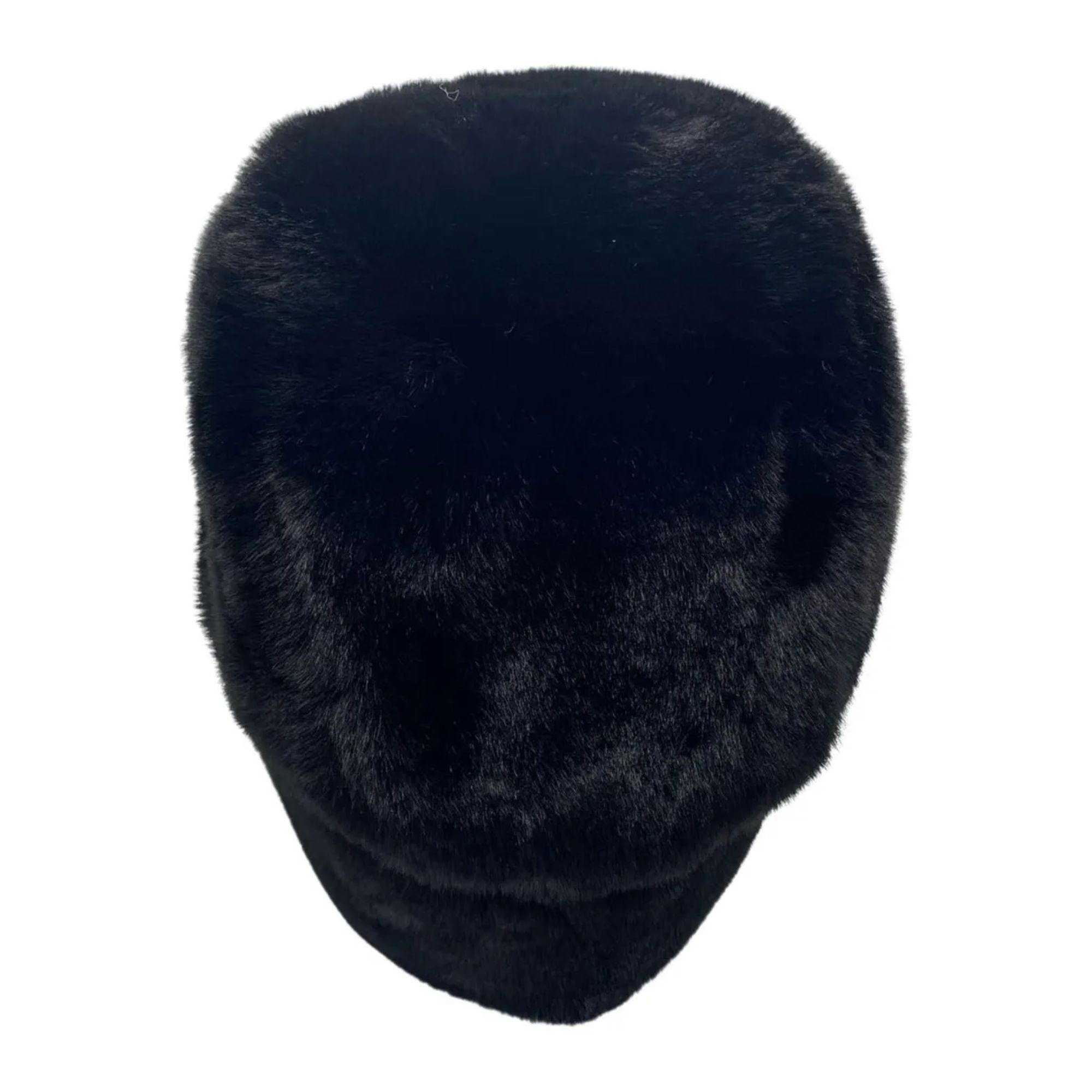 Gorro Ruso Ushanka Suave Piel Sintética Unisex Para Otoño  Invierno-2