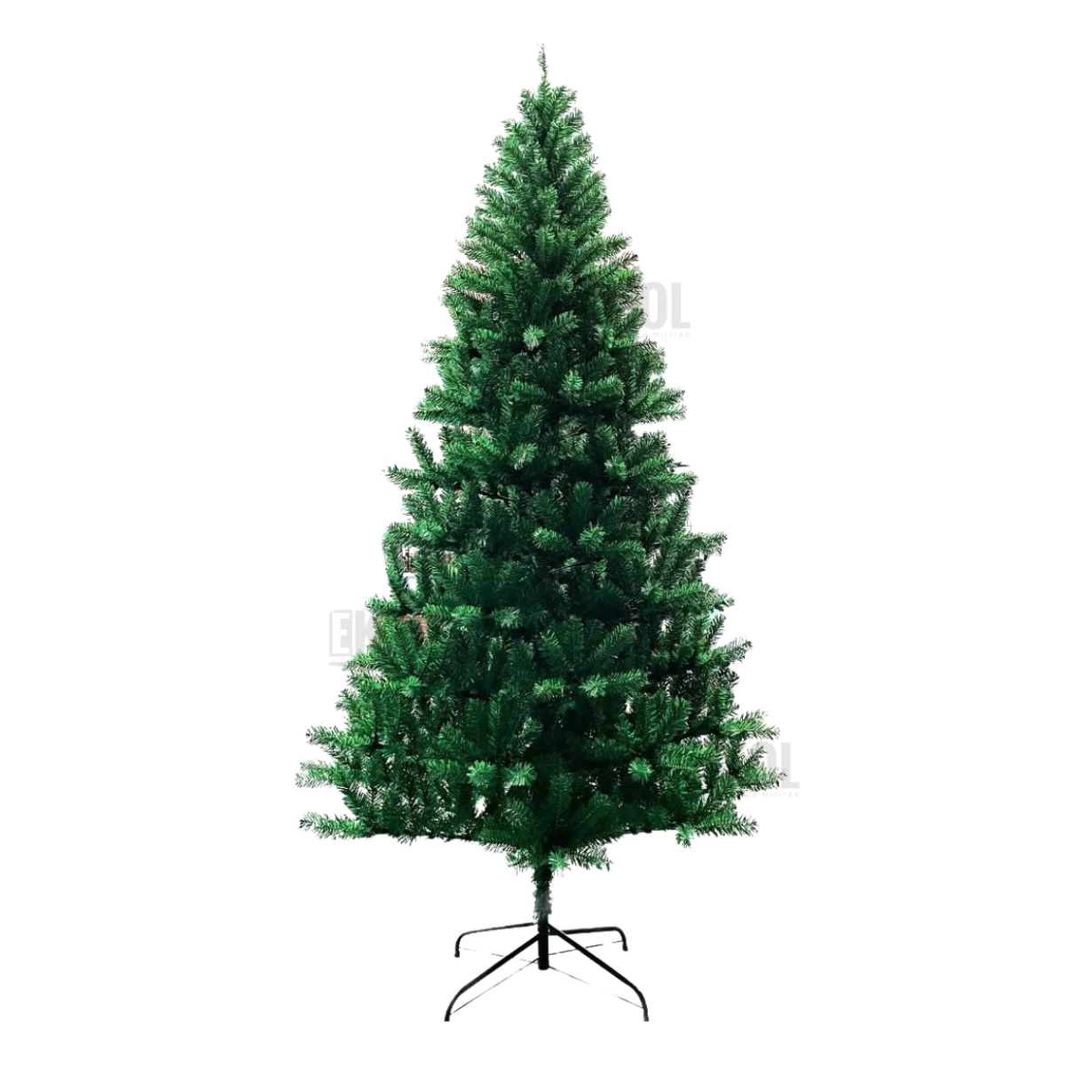 Árbol De Navidad Premium Frondoso 2.10 M Con 1000 Ramas Color Verde Clásico-0