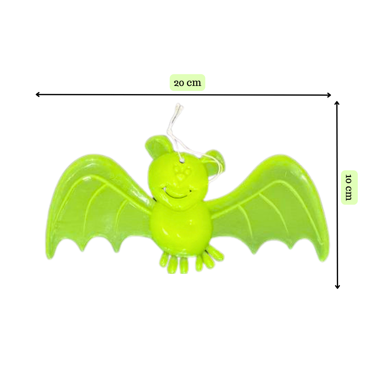 Pack 4 Colgantes Decorativos Luminosos Verde Halloween 2025-5