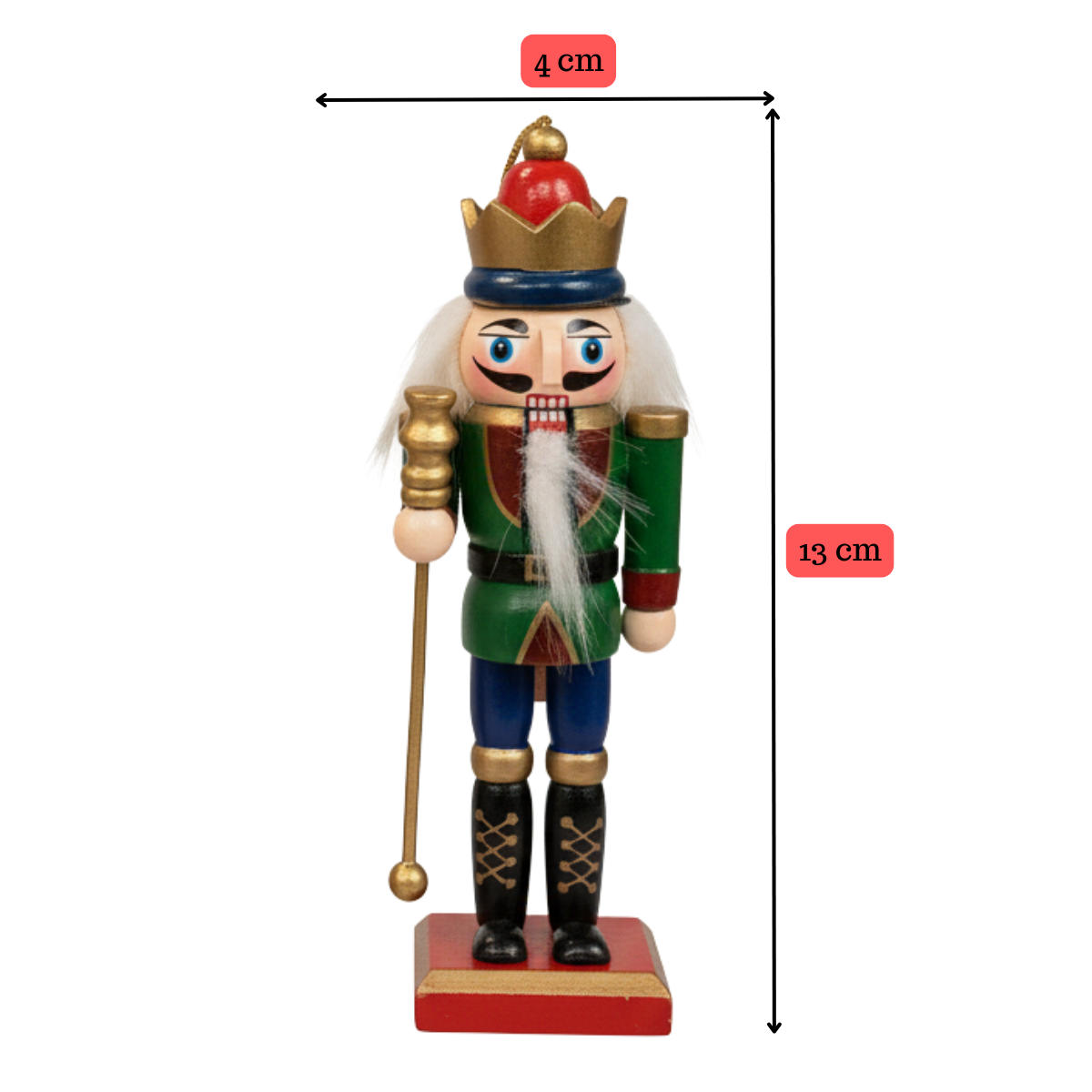 Pack 3 Cascanueces Navideño Colgante Adorno Navidad-3