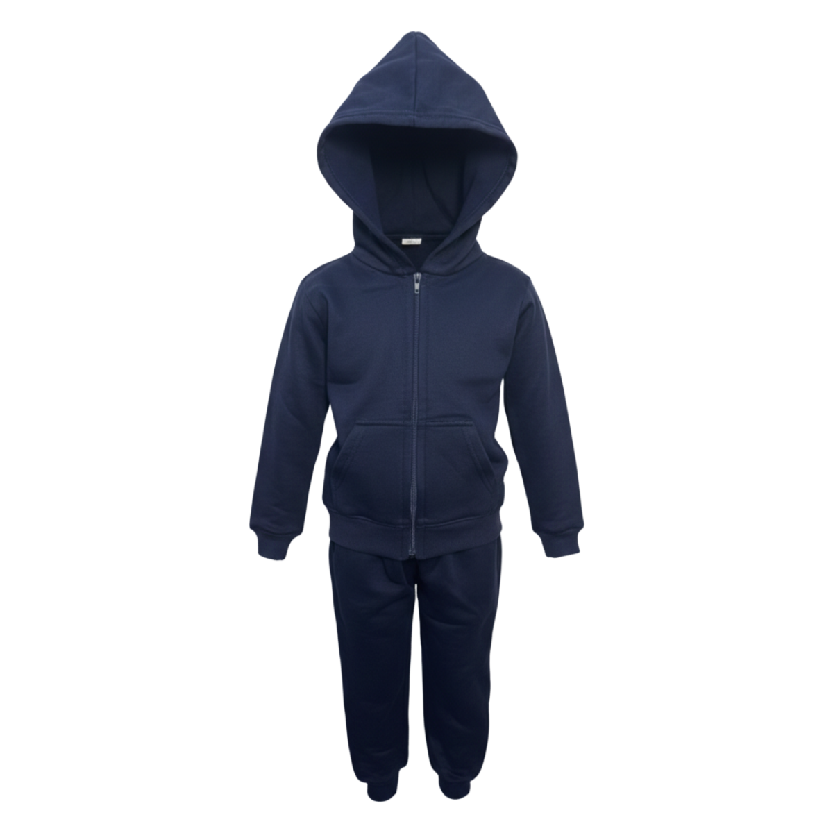 Conjunto Buzo Pantalon Y Poleron De Algodon Escolar Unisex-2