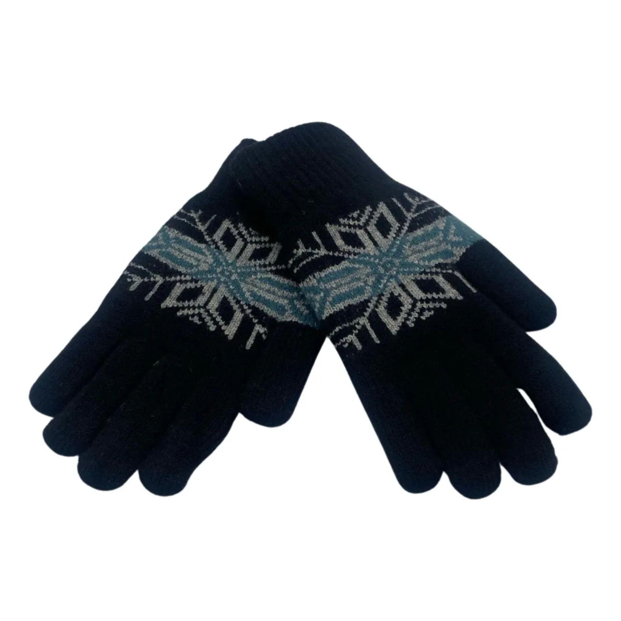 3 Pares Guante De Lana Térmico Con Chiporro Unisex Invierno-2