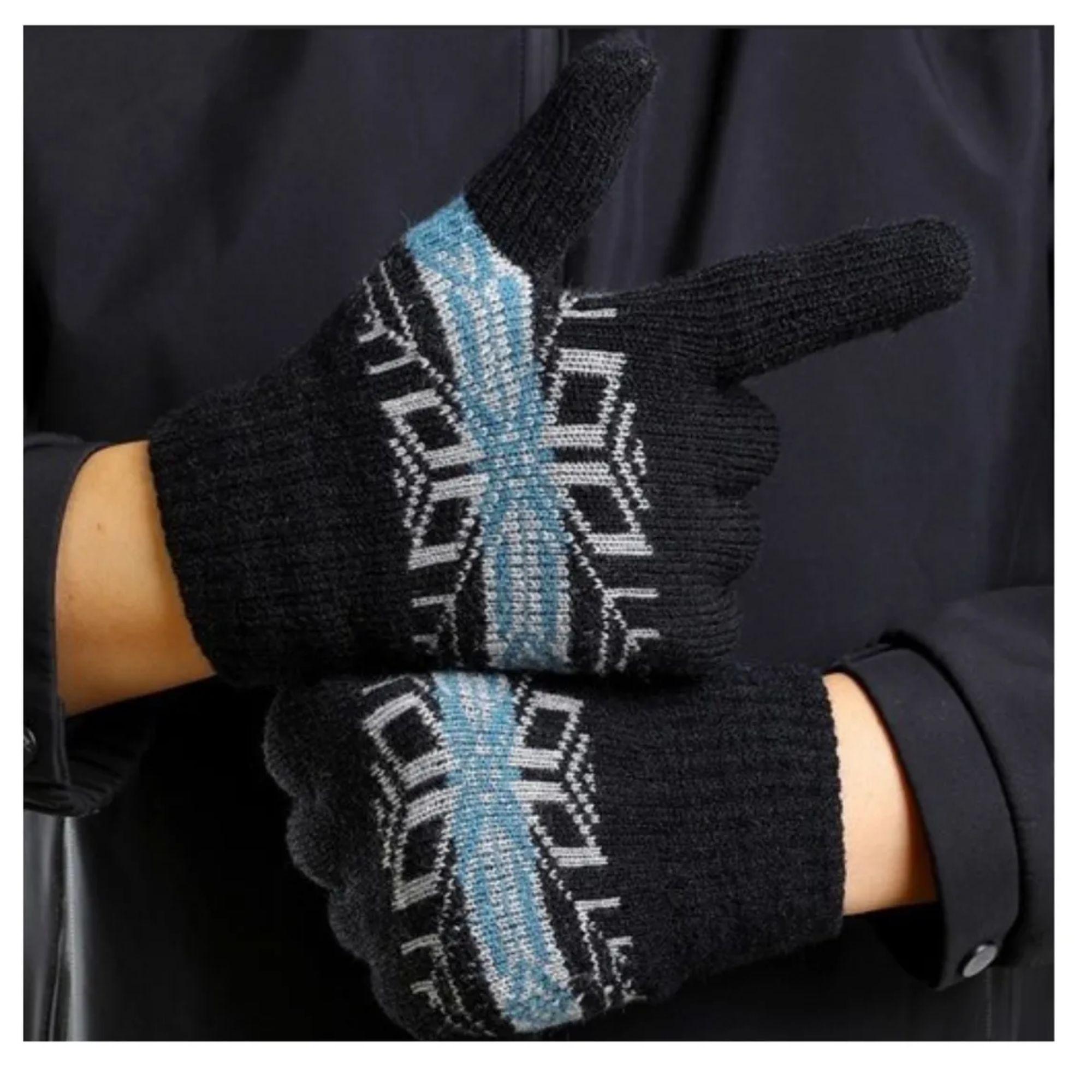 3 Pares Guante De Lana Térmico Con Chiporro Unisex Invierno-4