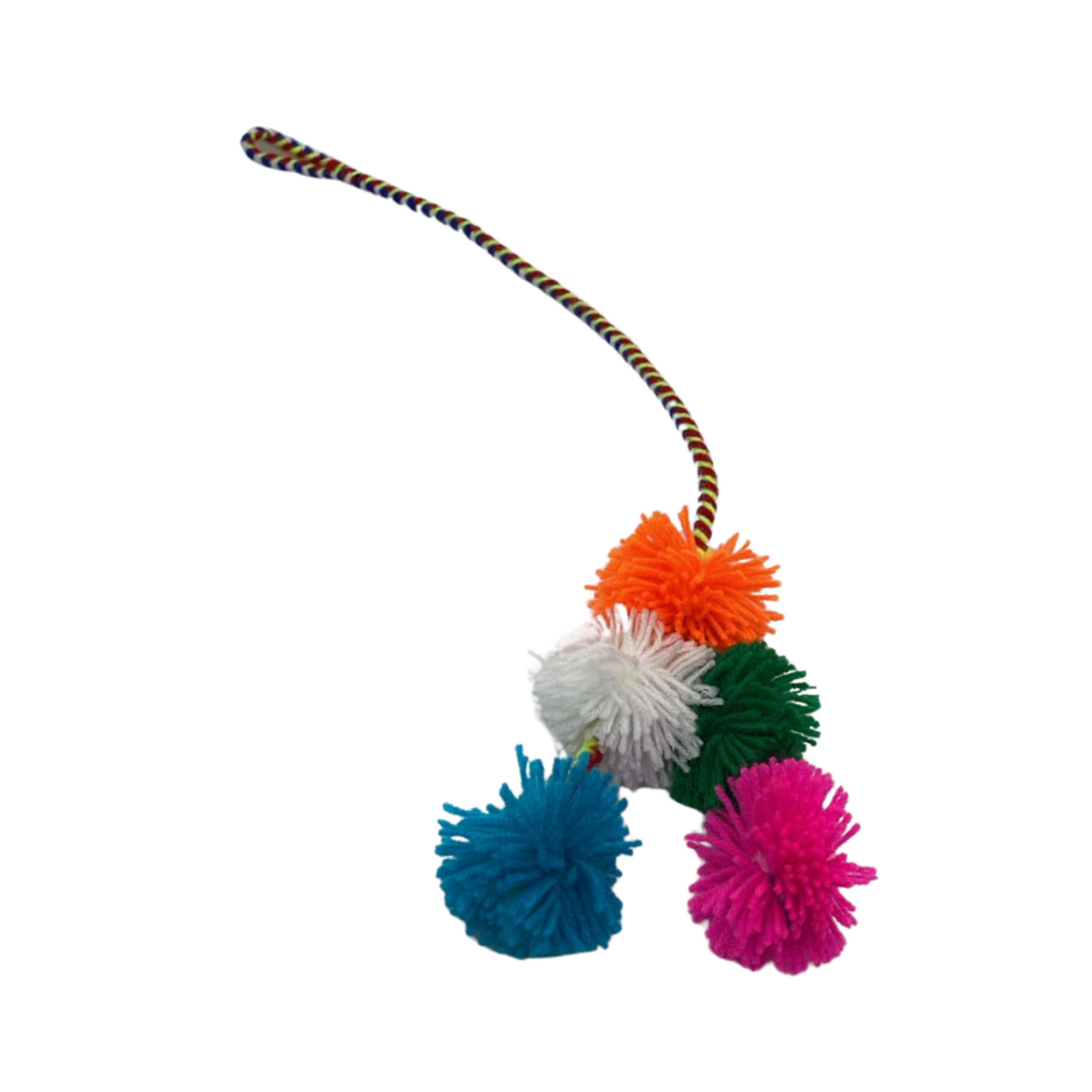 Set 3 Accesorios Nortinos Tradicionales Gorro Bolso Pom Pom Fiestas Patrias-4