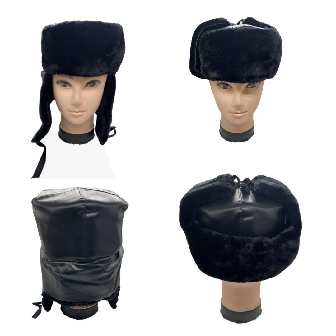 Gorro Ruso  Estilo Ushanka Para Hombres y Mujeres Otoño Invierno-5