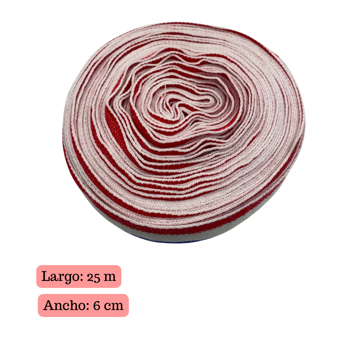 Cinta Bandera Chile 6cm x 25m Decorativa-2