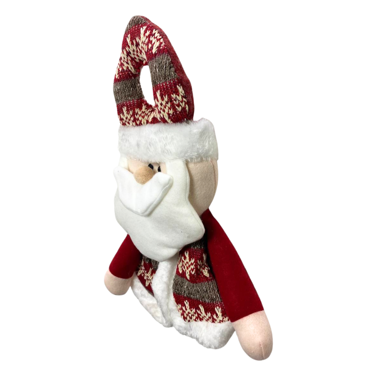 Adorno Colgante De Papel De Papa Noel Para Puerta Navidad 2025-3