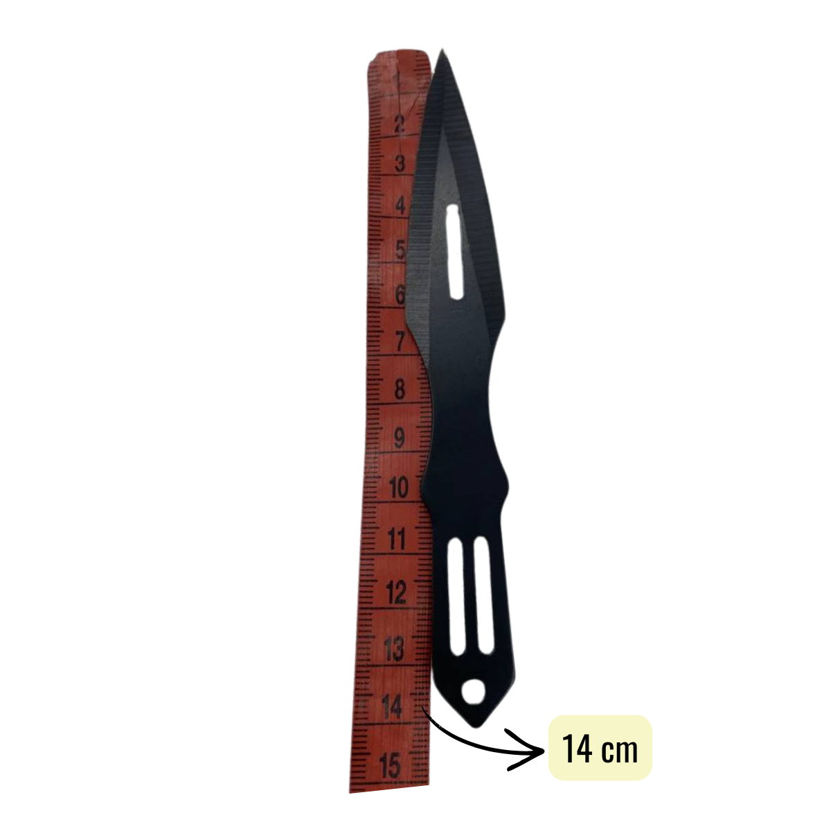 Kunai Cuchillo Lanzar Táctico Supervivencia Incluye Funda-2