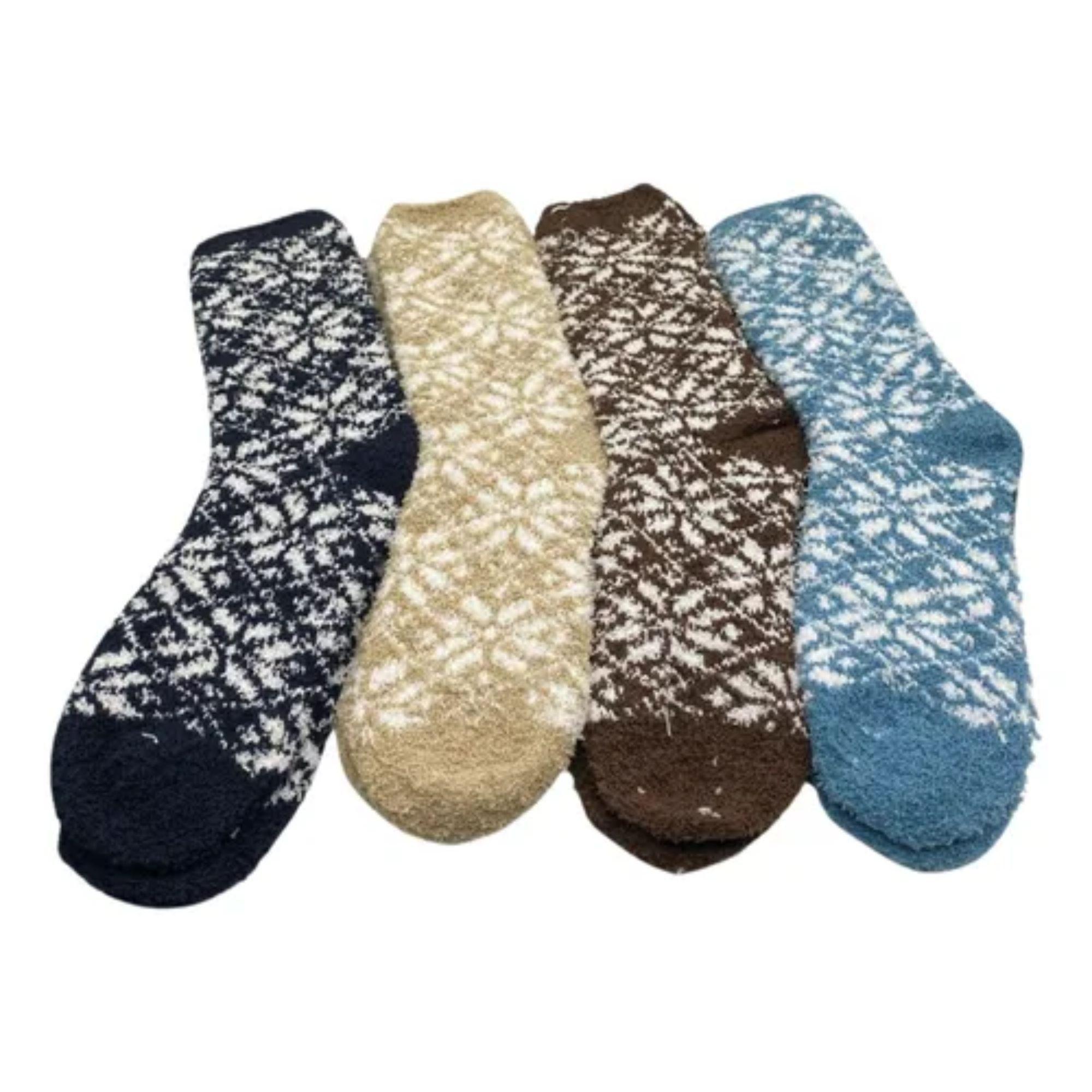 Pack4 Calcetines Largos De Hombre Térmicos Colores Variados  Invierno -0