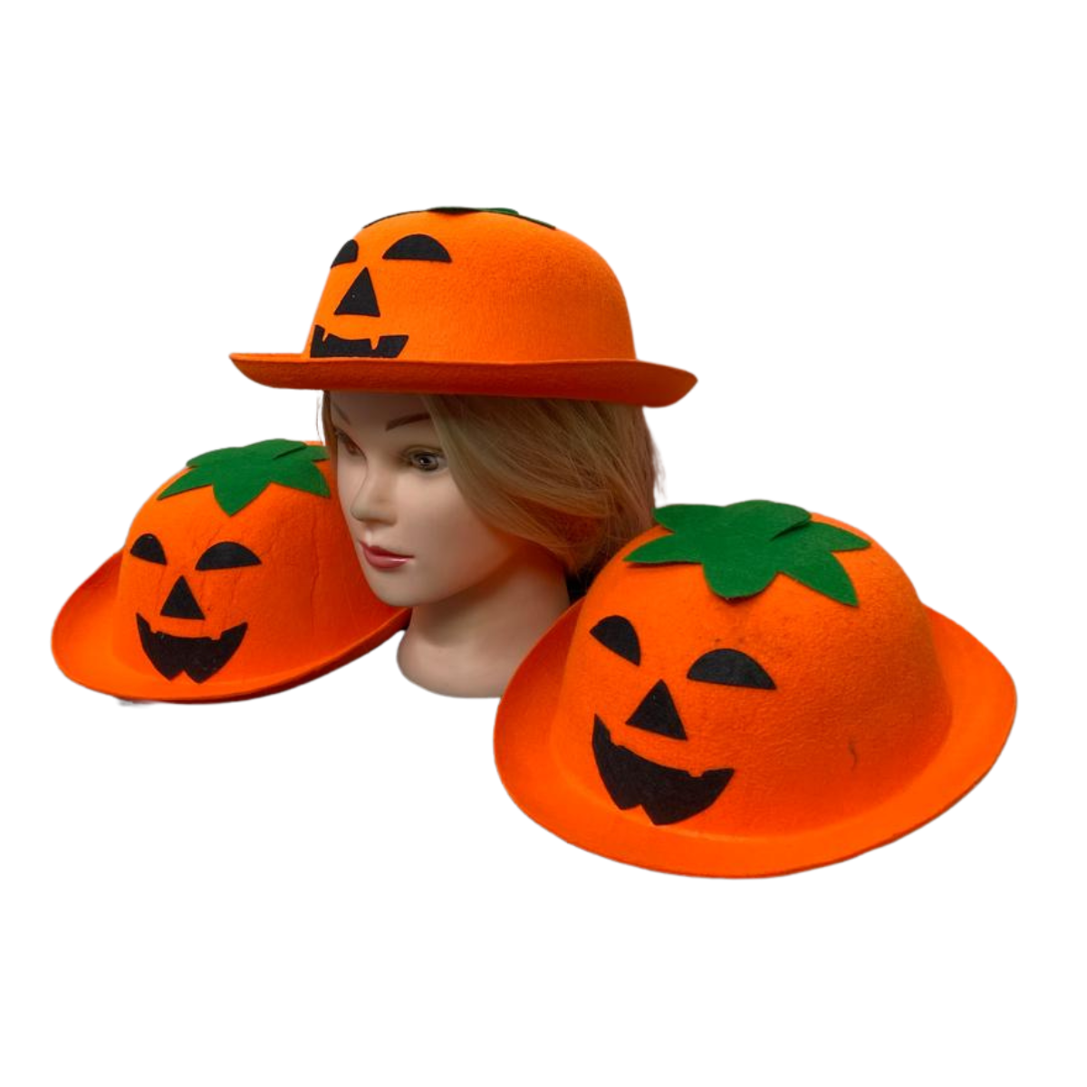 Pack 3 Gorro Sombrero Disfraz Calabaza Fiesta Halloween 2025-2
