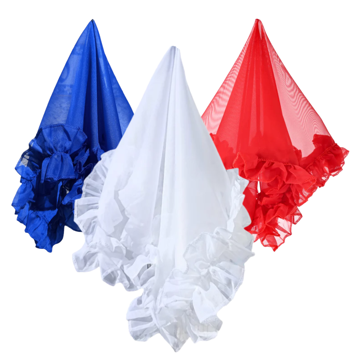 Pack 3 Pañuelo Cueca Niña Mujer Baile Fiestas Patrias Varios Diseño-0