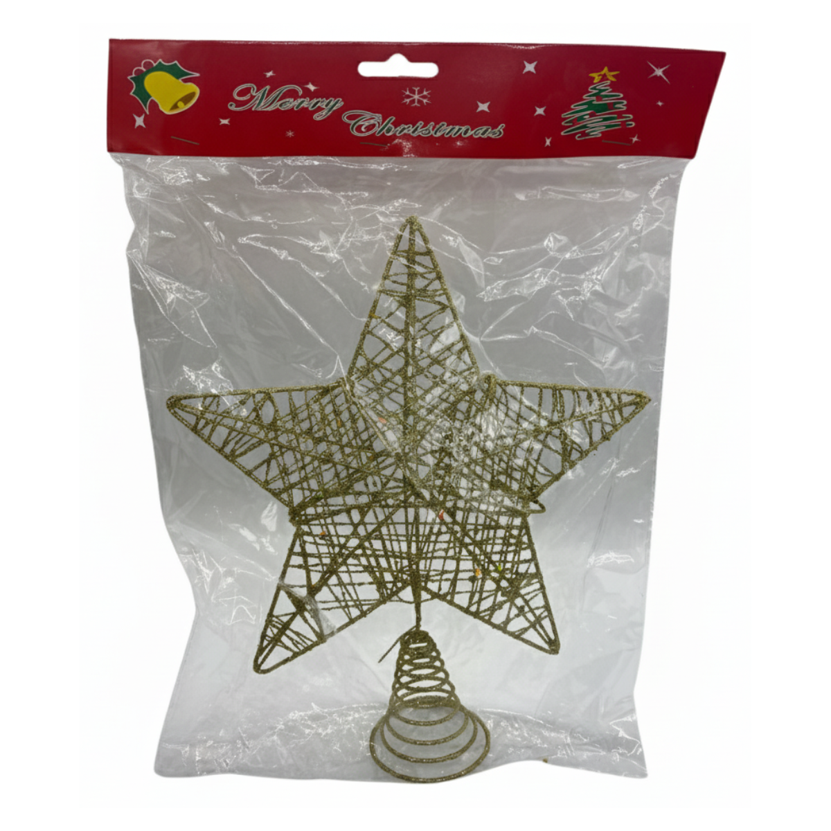 Estrella Árbol Navidad Adorno Navideño Decoración Navidad 2025-2