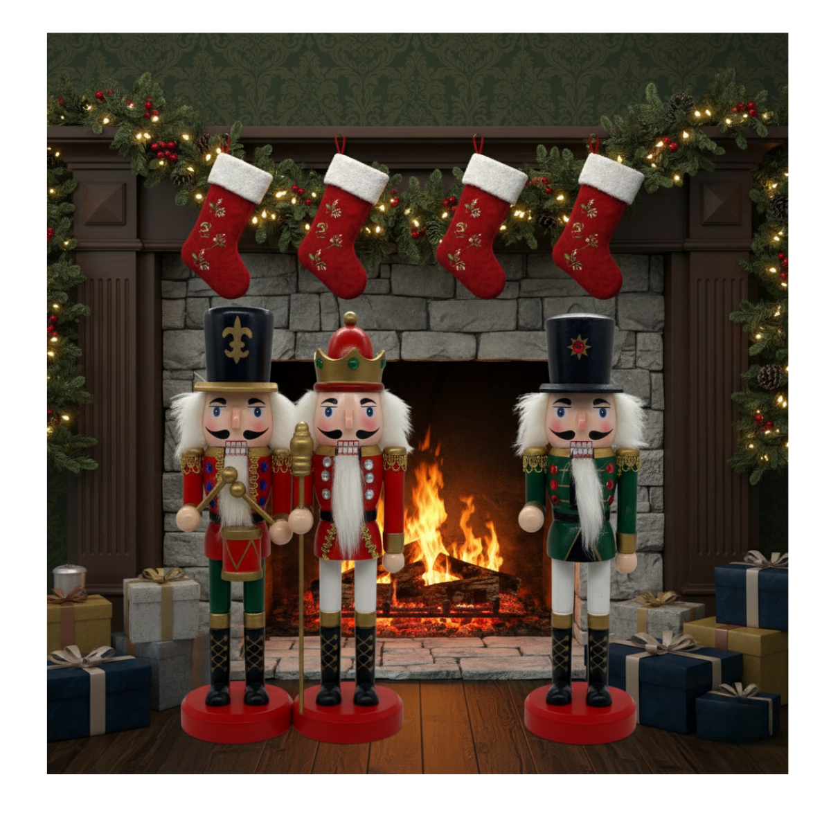 Muñeco Cascanueces 26cm Decoración Surtido Navidad 2025-2