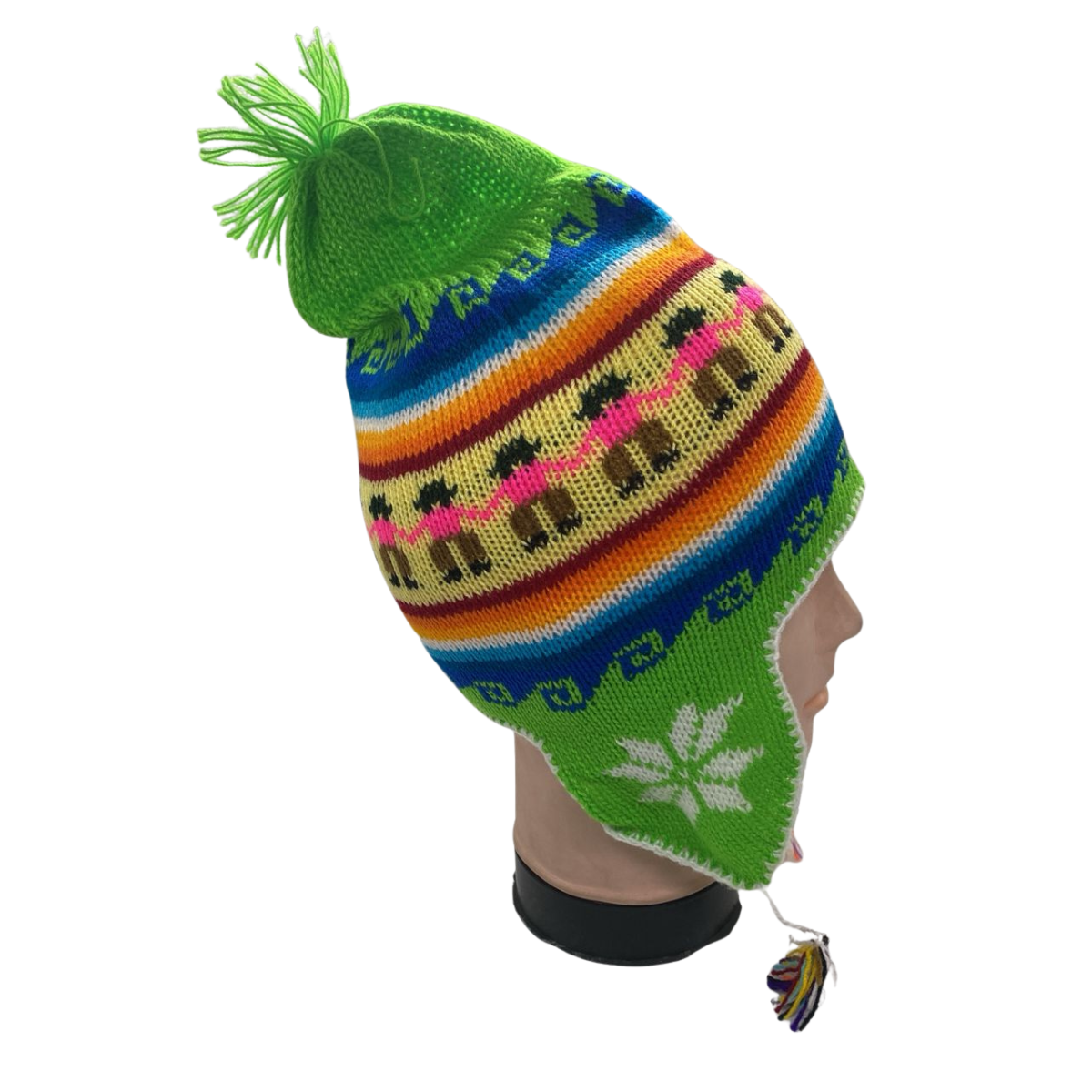 Gorro Chullo Lana Con Polar Tapa Oreja Varios Diseños-5