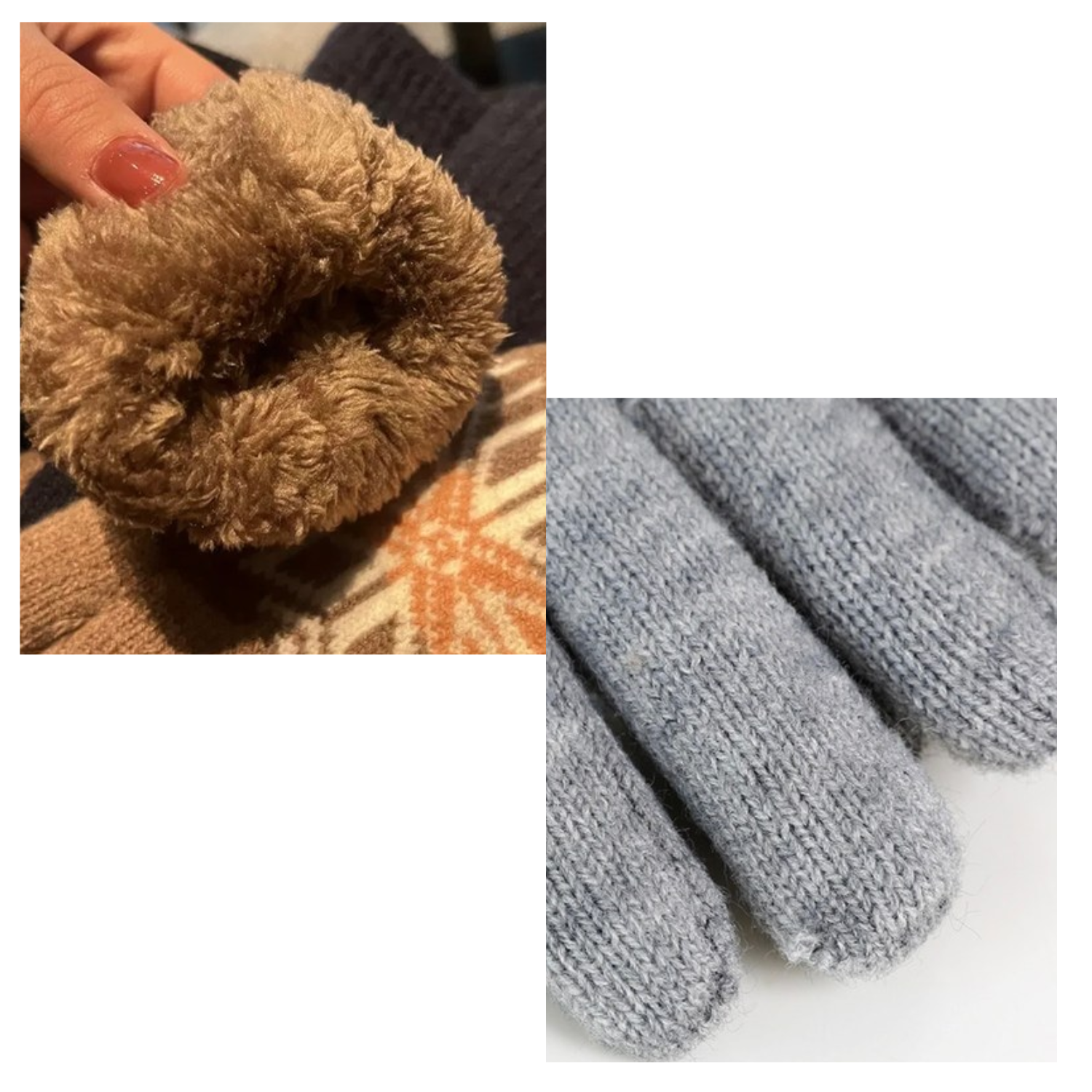 Guante De Lana Térmico Con Chiporro Unisex Invierno-6