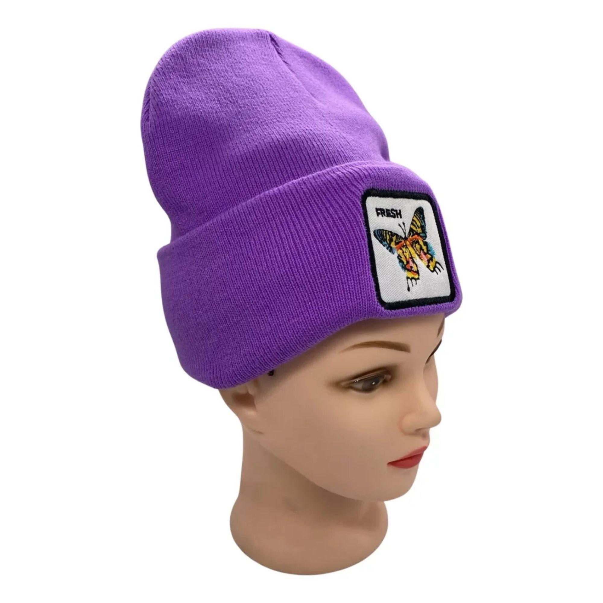 Pack 3 Gorros Beanies Lana Diseño Animales Colores Tendencia Adulto Unisex-2
