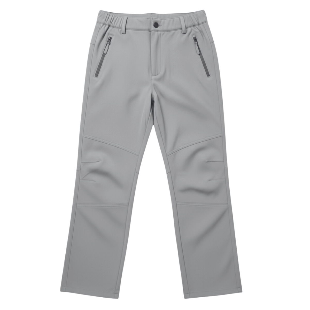 Pantalon Softshell Cintura Mixta Para Niños Con Micropolar Senderismo-2