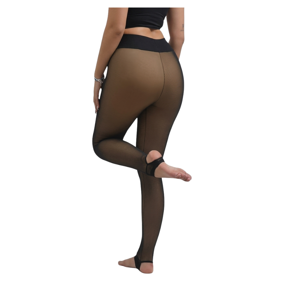 Pantys Tipo Calzas Modelan Abdomen Piernas, Termicas Gruesas-2