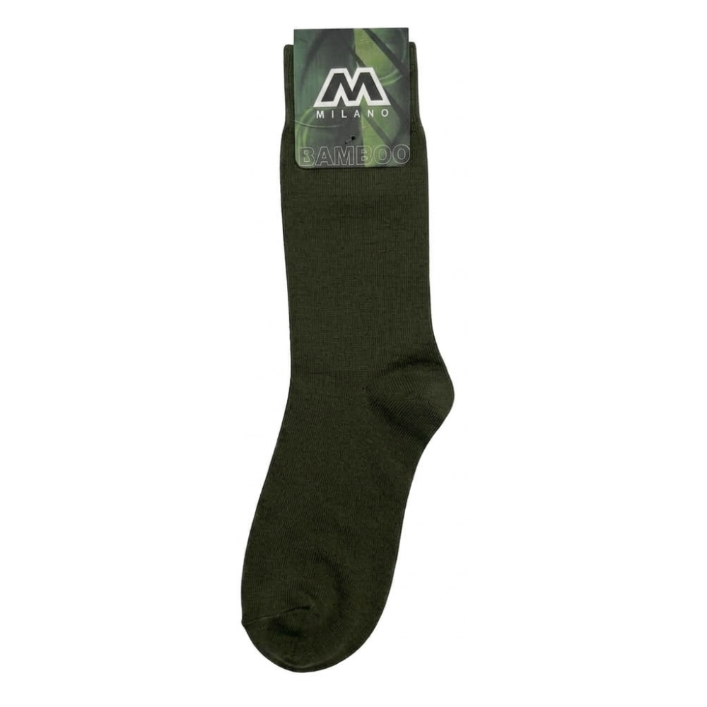 Par Calcetines Bambú Lisos Unicolor Talla Única-0