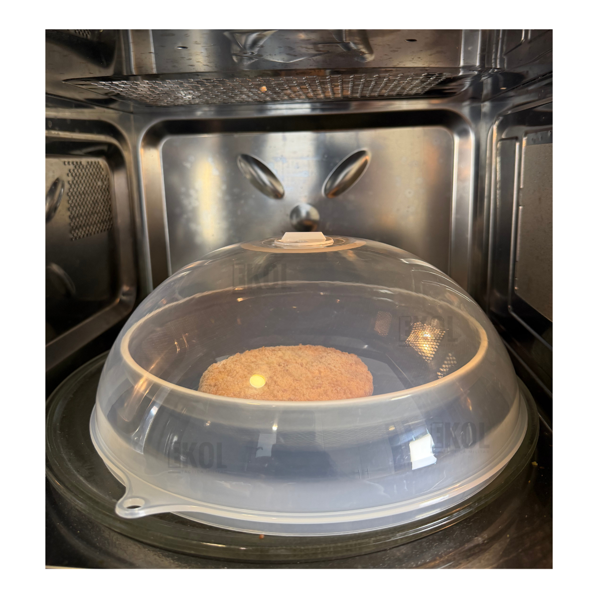 Tapa Horno Microondas Anti Salpicadura Campana Cubre Platos-3