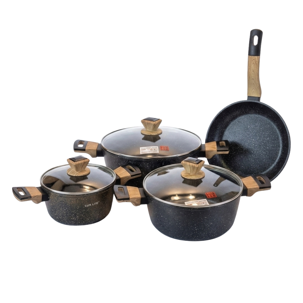 Set Cocina Premium Antiadherente Cerámico Ollas Y Sartenes-5