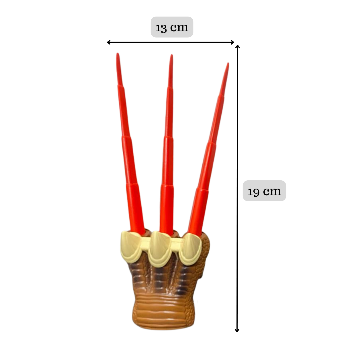 Set Disfraz (Sombrero+Garra+Sangre Artificial) Halloween 2025-2