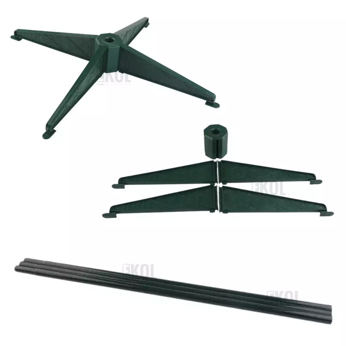 Árbol De Pascua Premium 2.10 M Pino De Navidad Plegable Nevado Adornos-3