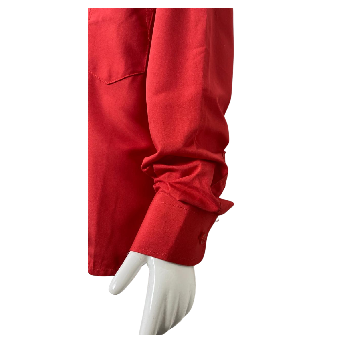 Camisa Clásica NiñoJuvenil para Traje Huaso Fiestas Patrias-2