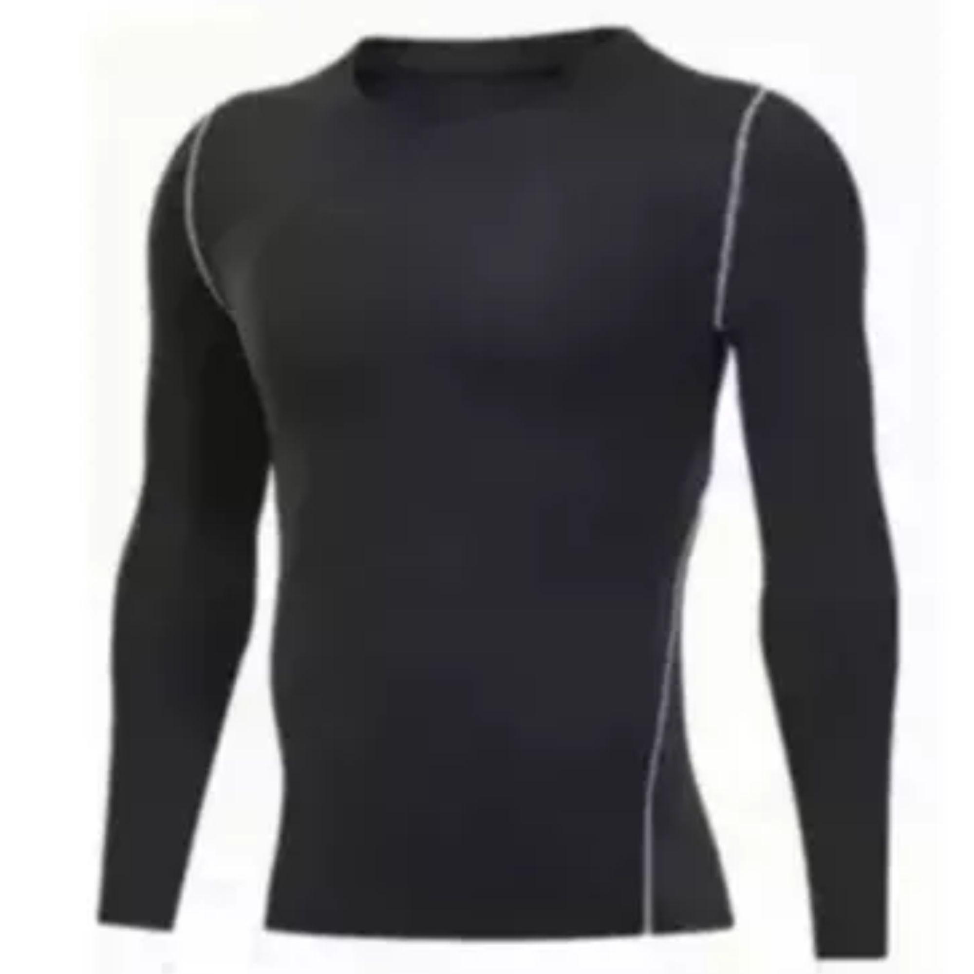Primera Capa  Camiseta y Calza Deportiva  Hombre Invierno Termico-3