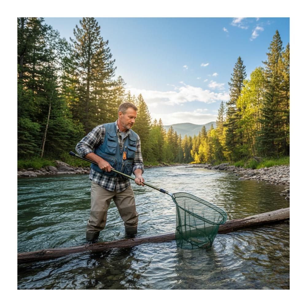 Red De Pesca Plegable Chinguillo Restcloud Malla De Pescar-7