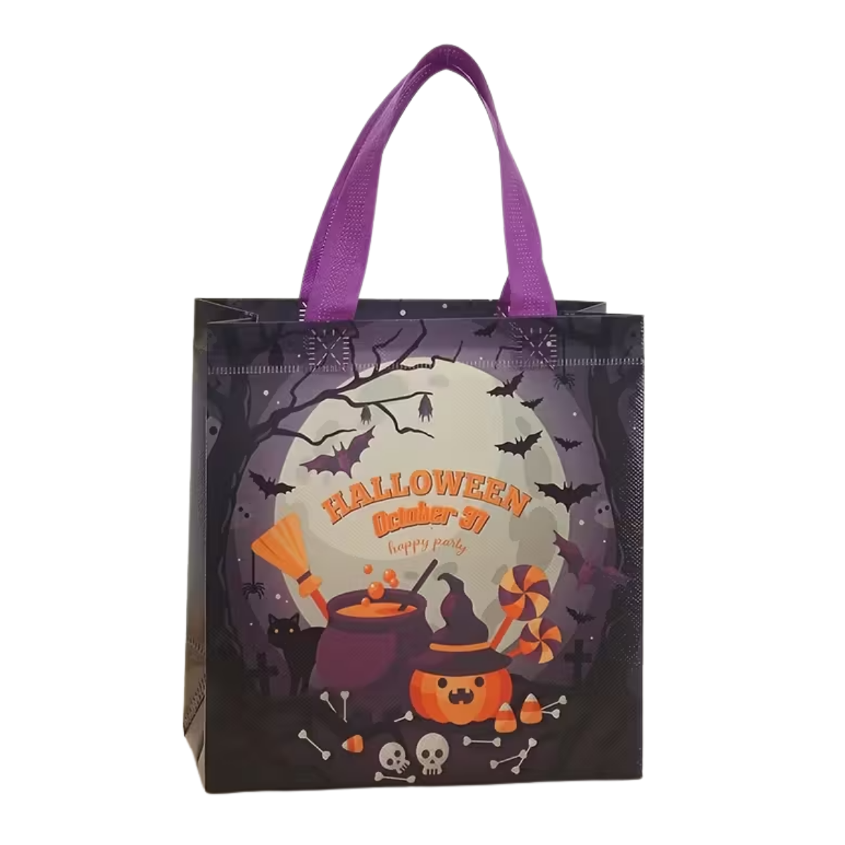 Pack 12 Bolsas Noche Brujas Celebracion Halloween 2025-0