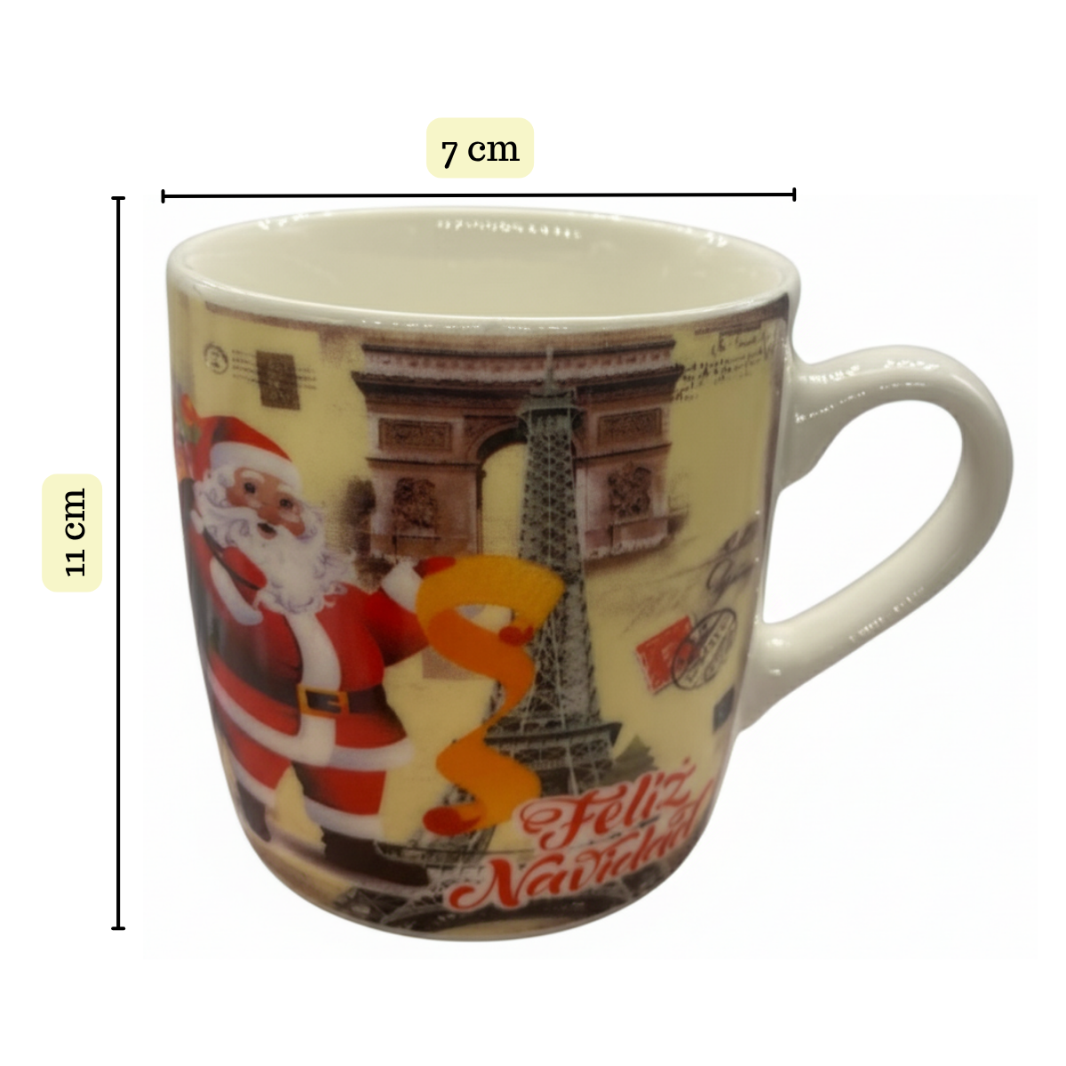 Taza De Navidad Ideal Para Regalo Viejo Pascuero Navidad 2025-4