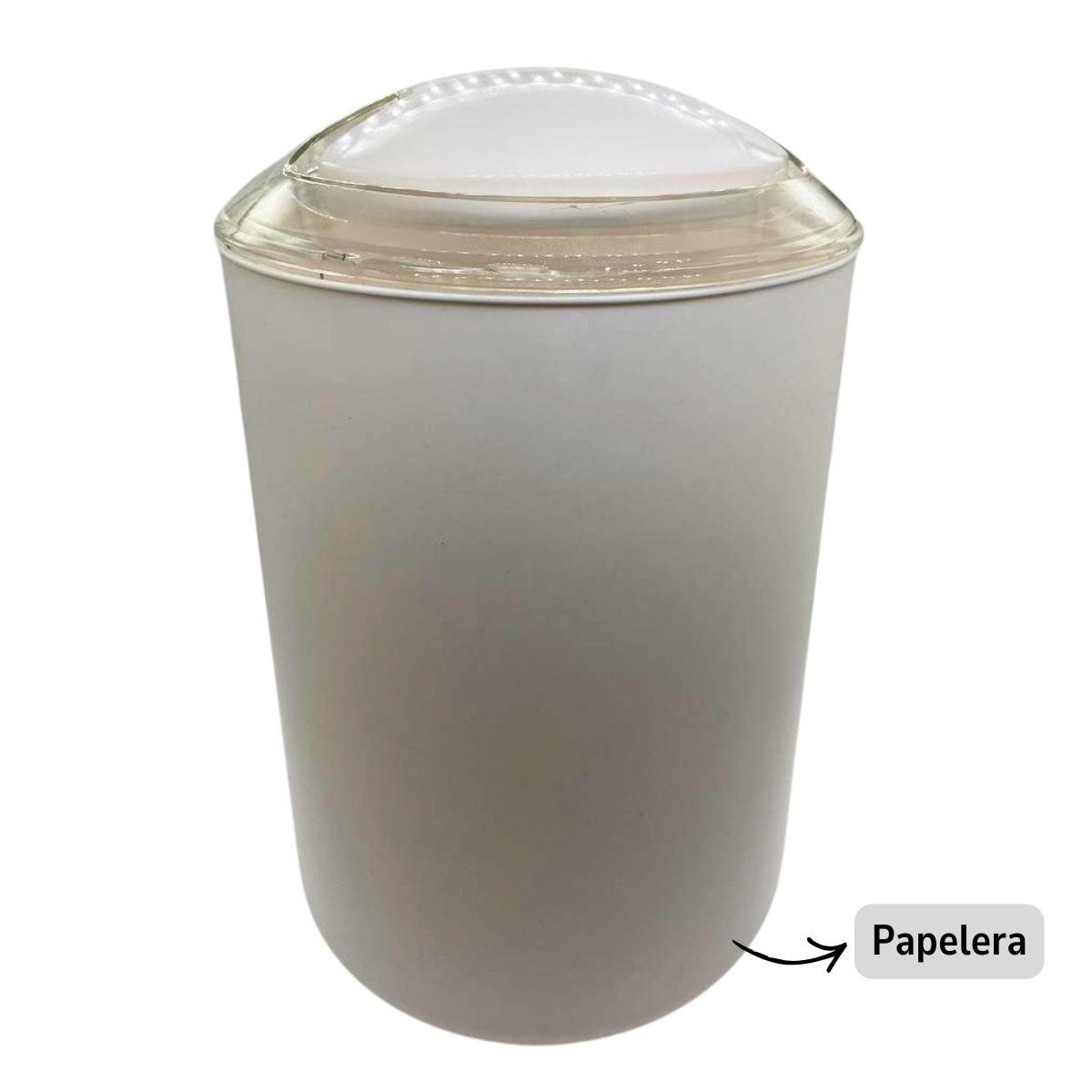 Juego Accesorios Set De Baño 6 Piezas Cepillo WC Blanco + Cortina De Obsequio-7