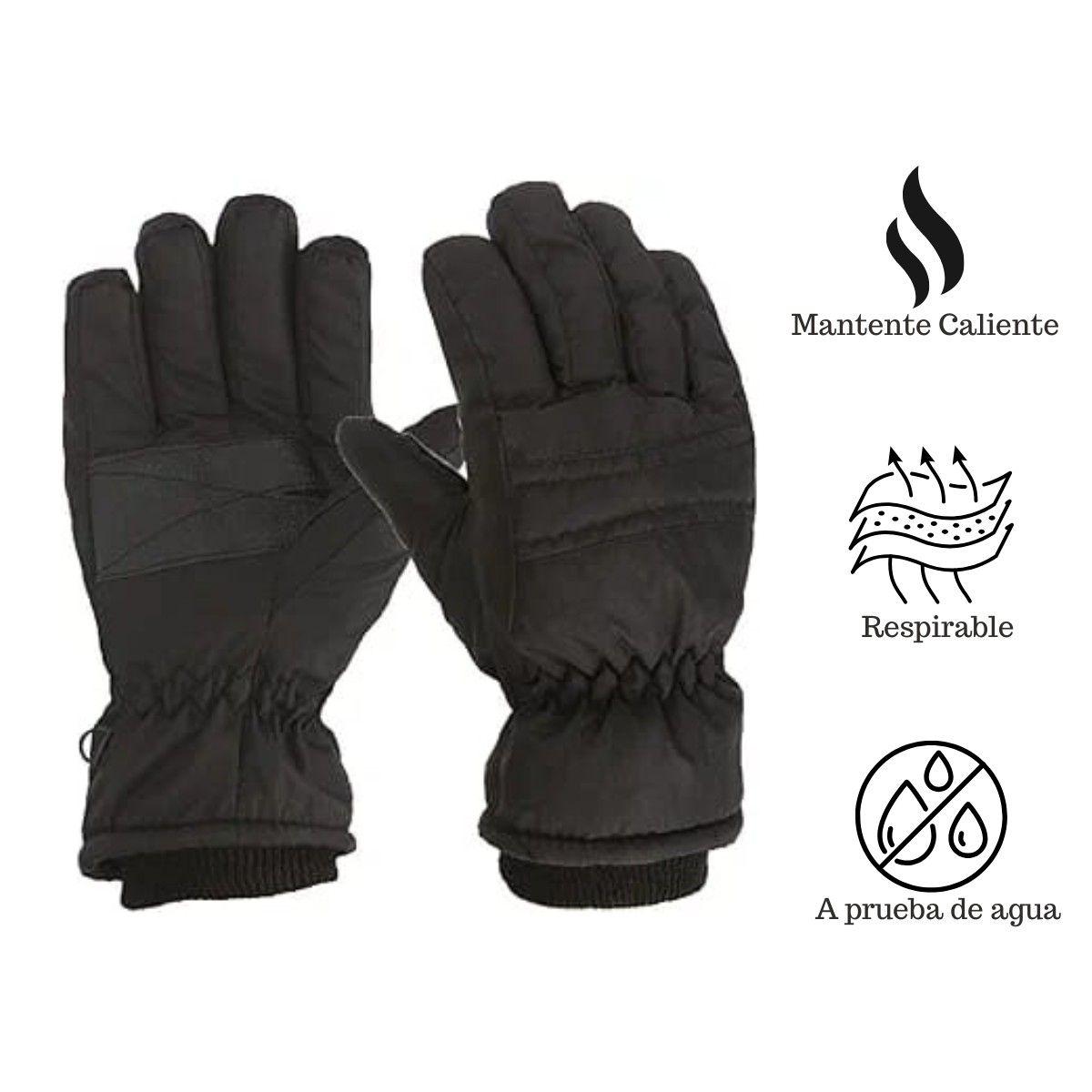 Guantes  Térmicos De  Invierno Para La Nieve Esquí Hombre Montañismo -2