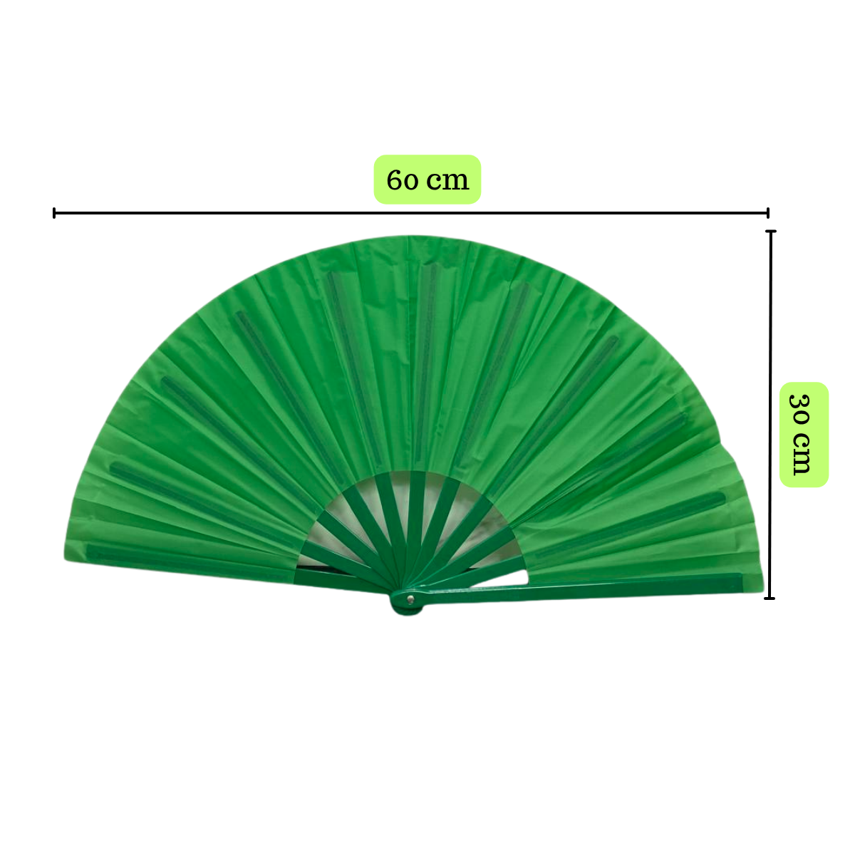 Abanicos Grandes Multicolores Bailes Primavera Verano Elegantes Surtidos-4