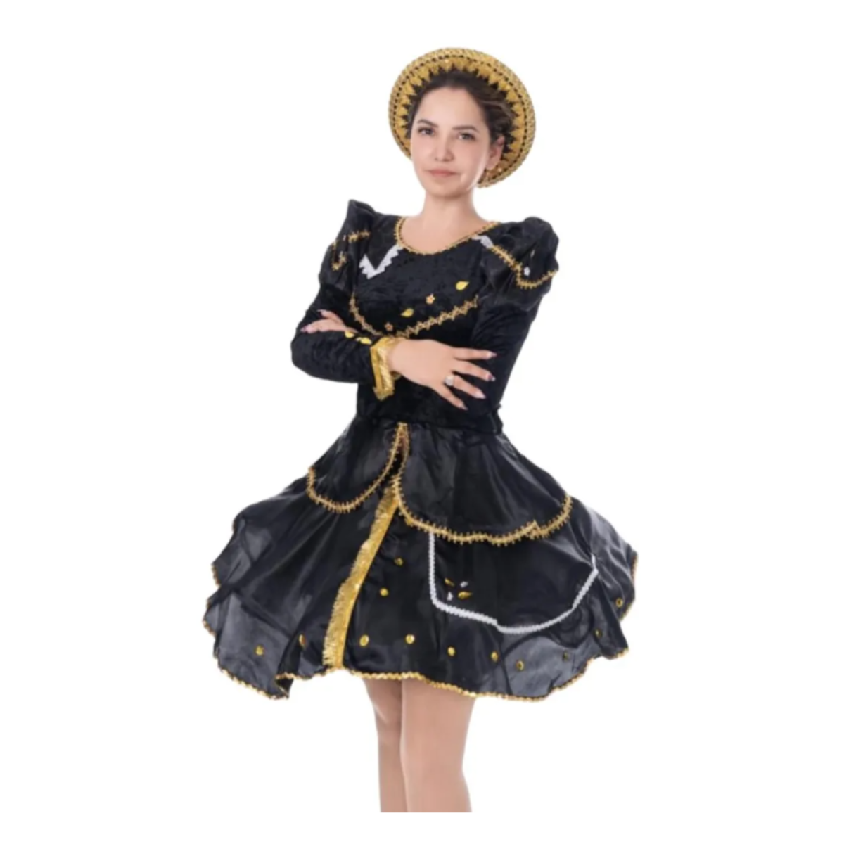Traje Caporal Juvenil Adulta Con Falso Incluye Sombrero Fiestas Patria-0