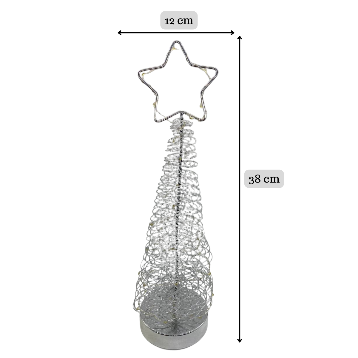 Mini Árbol De Navidad Con Iluminación Led, Árbol De Navidad 2025-4