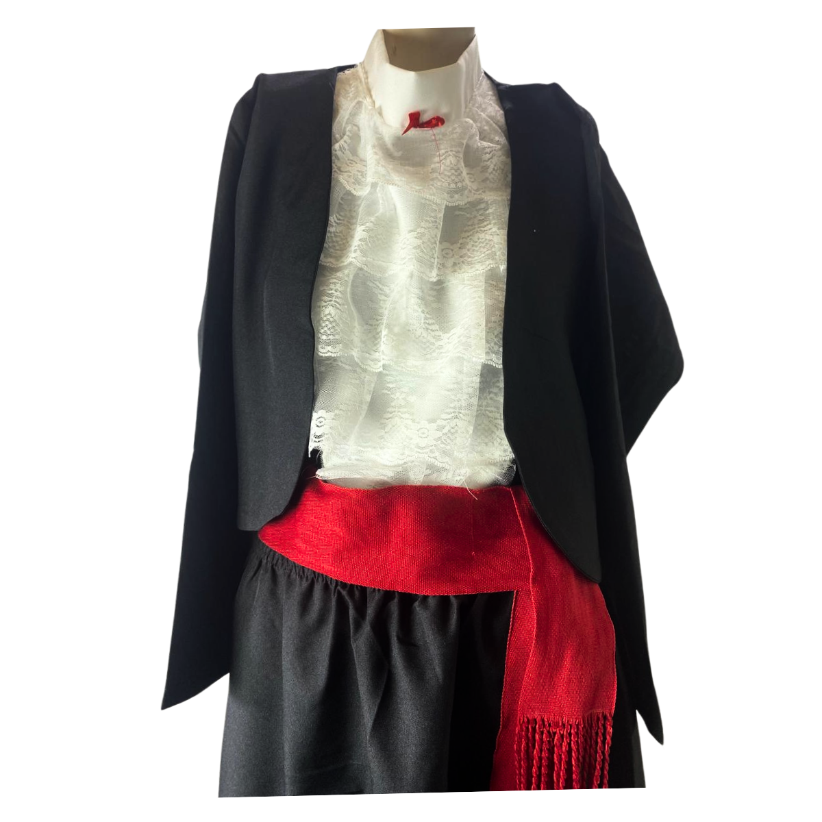 Traje Huasa Elegante Mujer Vestido Tipico De Chile Adulto-3