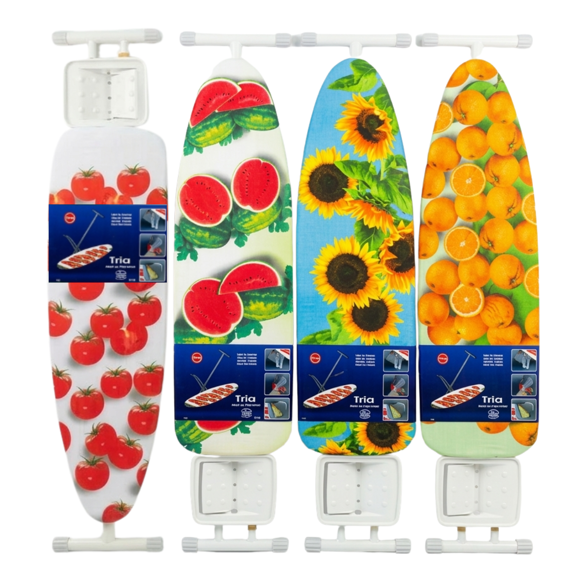 Tabla de Planchar Reforzada Ajustable y Plegable 110x90 cm - Diseños Surtidos-1