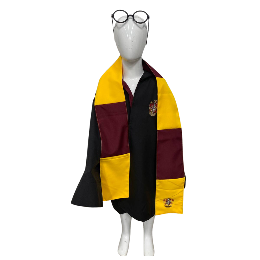 Disfraz Harry Potter Niño Capa Gryffindor Bufanda Lentes Set-0